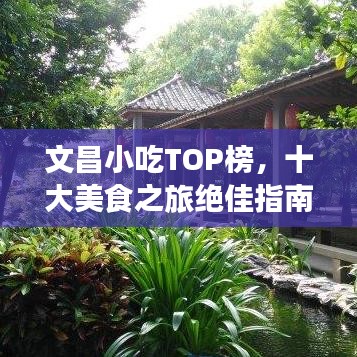 文昌小吃TOP榜,十大美食之旅绝佳指南!