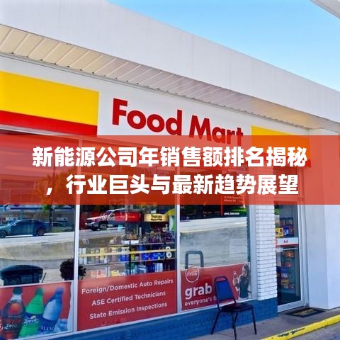 新能源公司年销售额排名揭秘,行业巨头与最新趋势展望