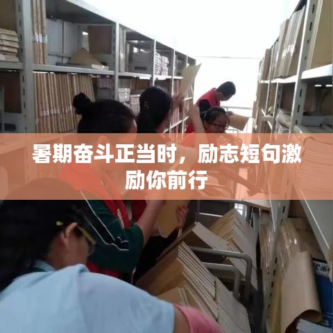 暑期奋斗正当时,励志短句激励你前行