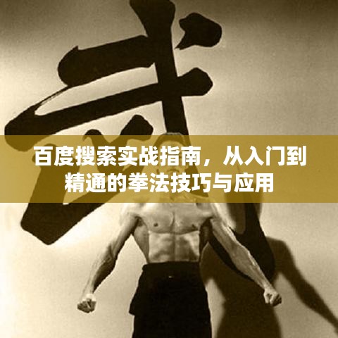 百度搜索实战指南，从入门到精通的拳法技巧与应用