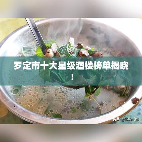 罗定市十大星级酒楼榜单揭晓!