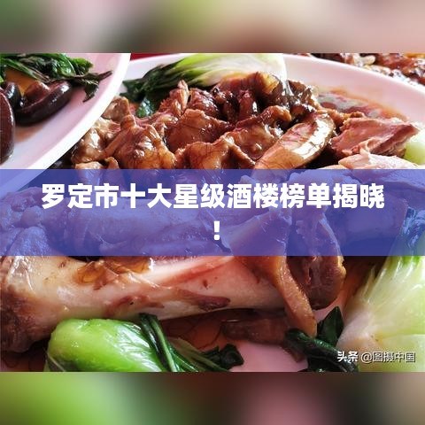 罗定市十大星级酒楼榜单揭晓!