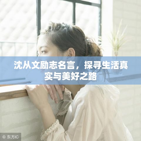 沈从文励志名言,探寻生活真实与美好之路
