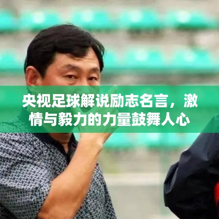 央视足球解说励志名言,激情与毅力的力量鼓舞人心