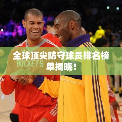 全球顶尖防守球员排名榜单揭晓!