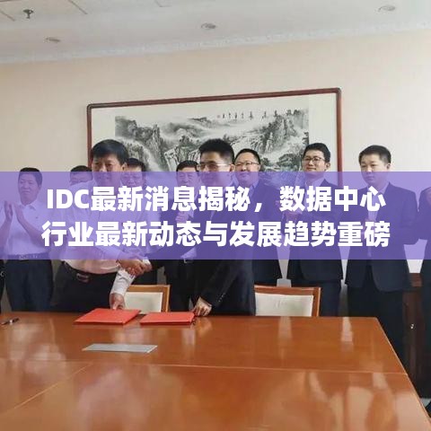 IDC最新消息揭秘,数据中心行业最新动态与发展趋势重磅揭秘