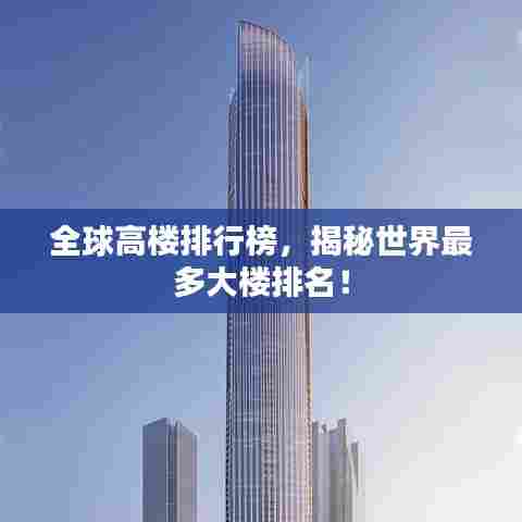 全球高楼排行榜,揭秘世界最多大楼排名!