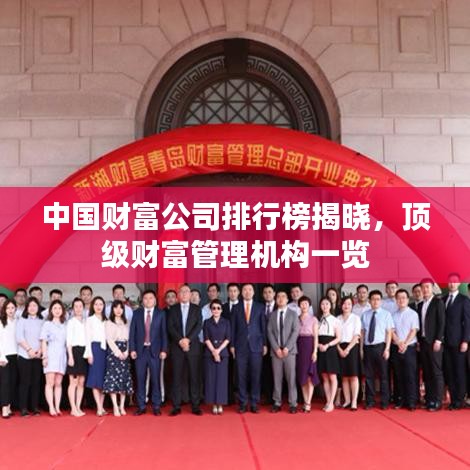 中国财富公司排行榜揭晓,顶级财富管理机构一览