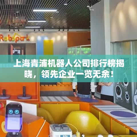 上海青浦机器人公司排行榜揭晓,领先企业一览无余!