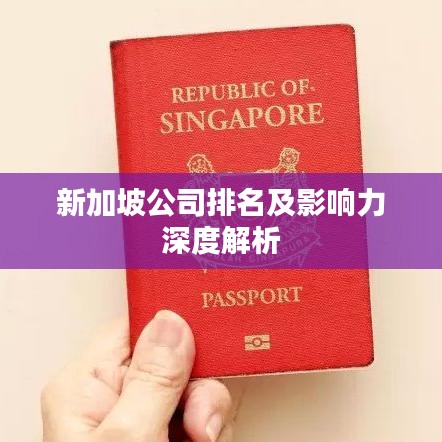 新加坡公司排名及影响力深度解析