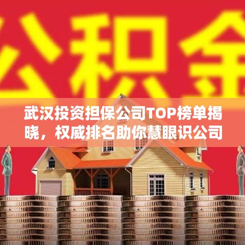 武汉投资担保公司TOP榜单揭晓,权威排名助你慧眼识公司!